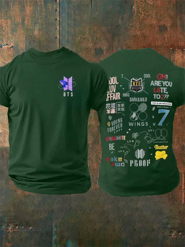 Men's BTS Print T-Shirt