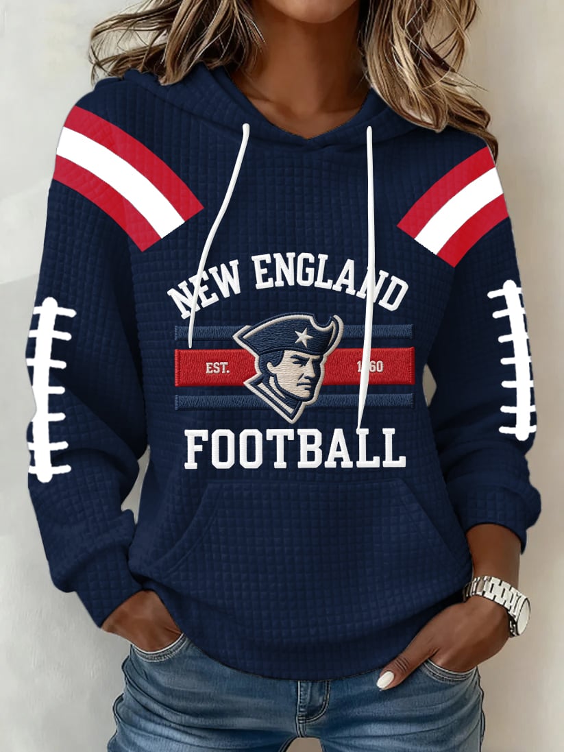 Women's Football Print Sweatshirt