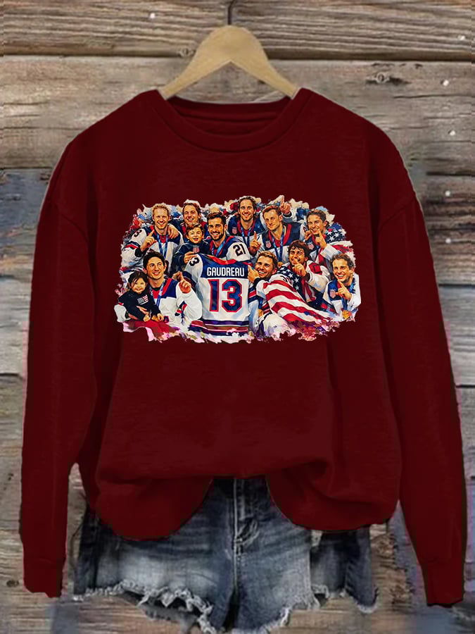 Women's Funny Character Print Sweater