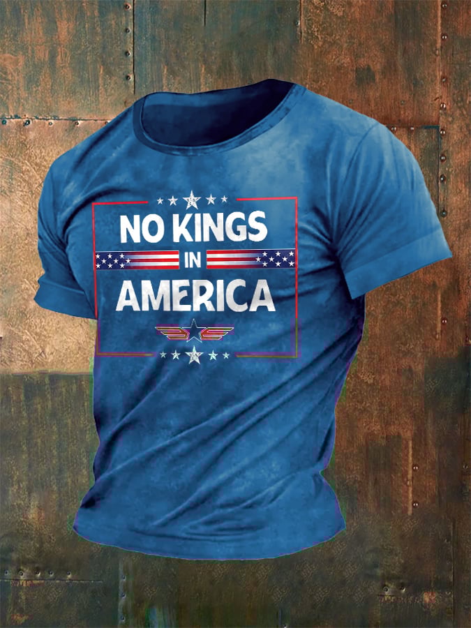 🔥Buy 3 Get 15% Off🔥Men's Casual Fashion American Kingless Print T-Shirt