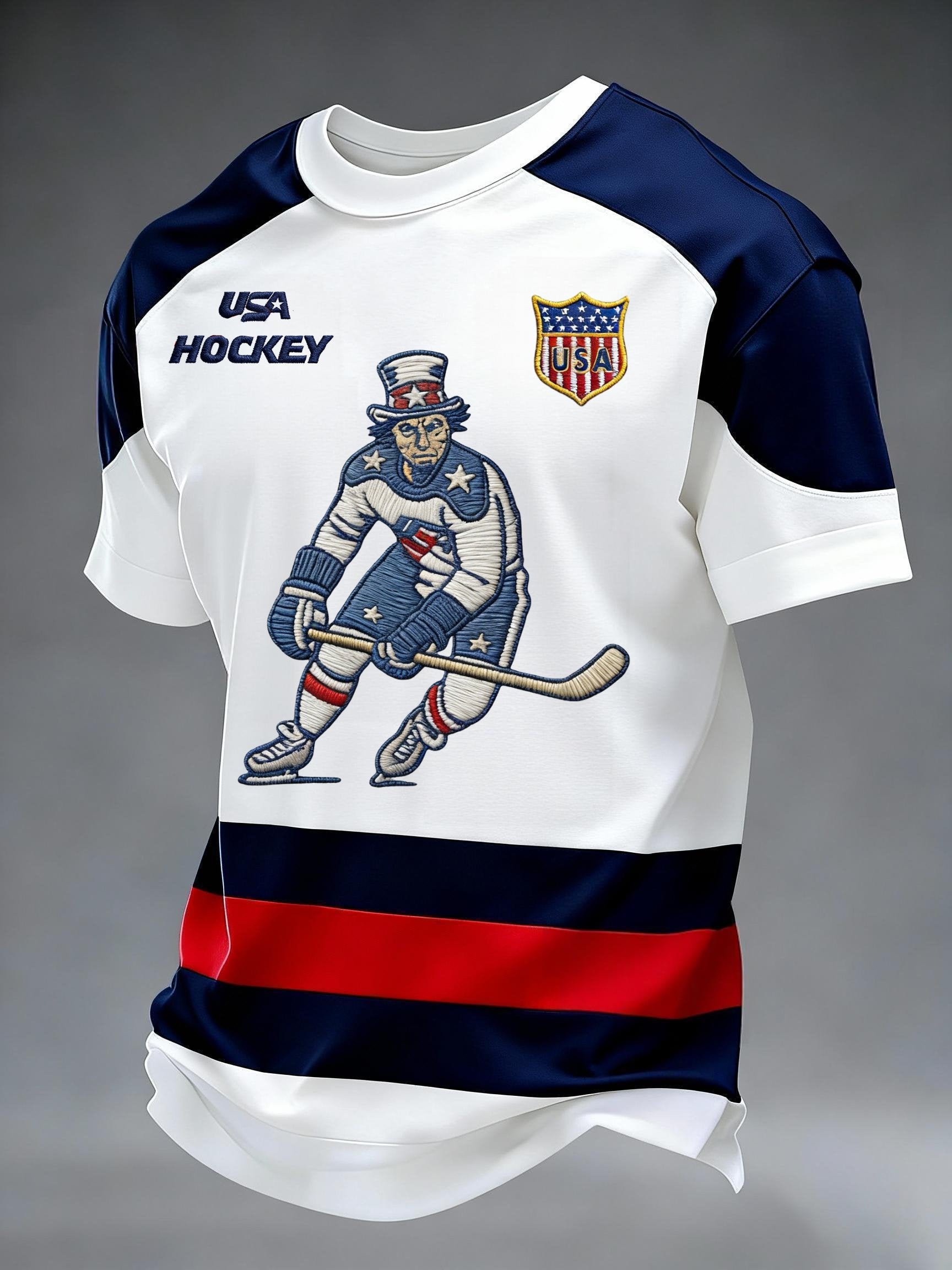 Men's USA Hockey Print Short-Sleeve T-Shirt
