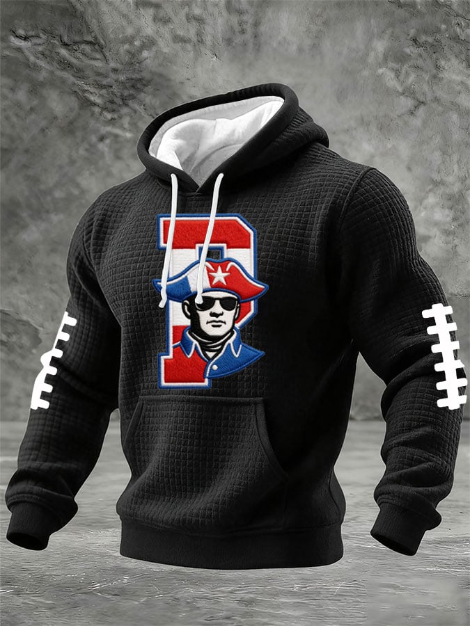 Men's Football Print Sweatshirt