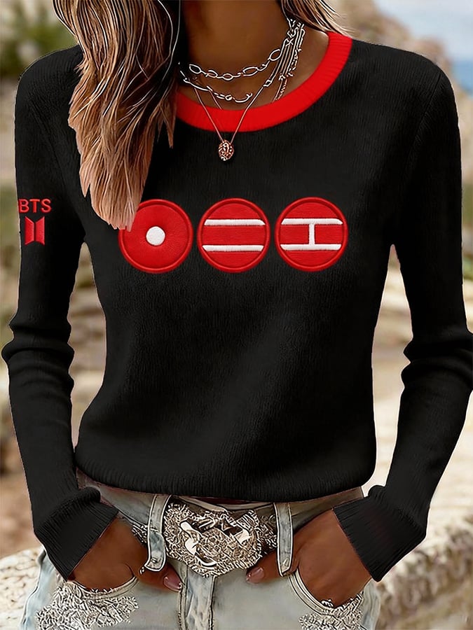 Women's 2026 BTS Printed Top