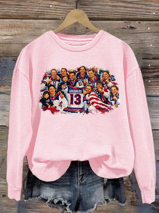 Women's Funny Character Print Sweater