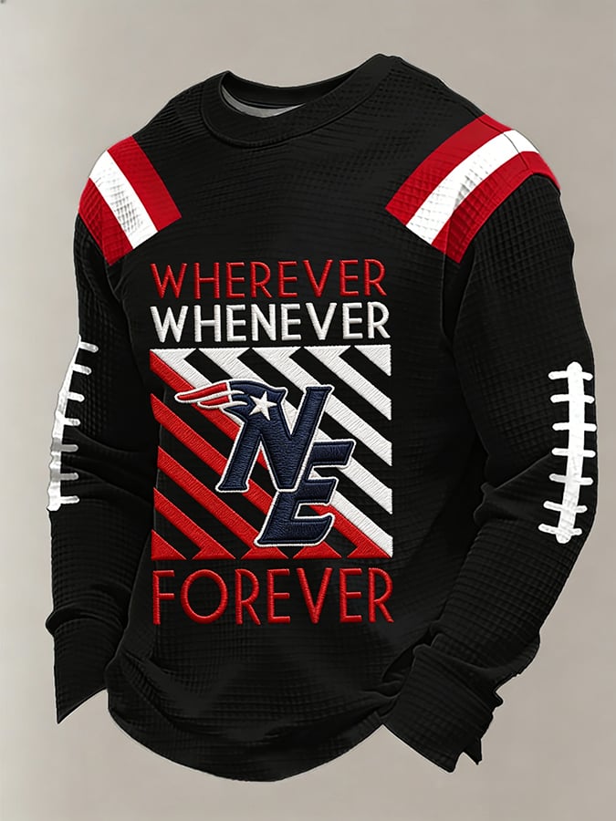 Men's Football Print T-Shirt