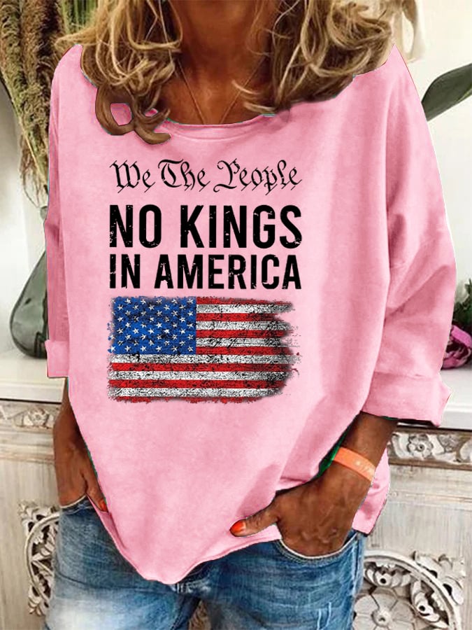 🔥Buy 3 Get 15% Off🔥Women's casual American flag-free T-shirt