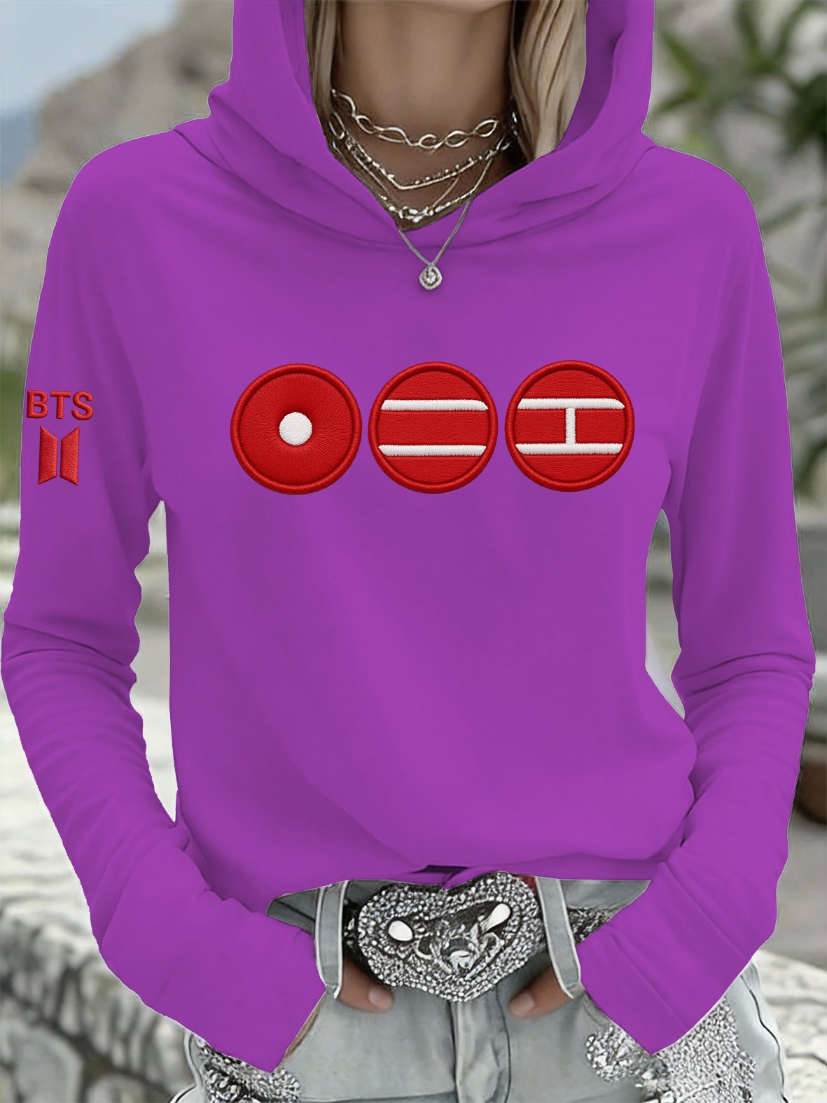 Women's 2026 BTS Printed Top