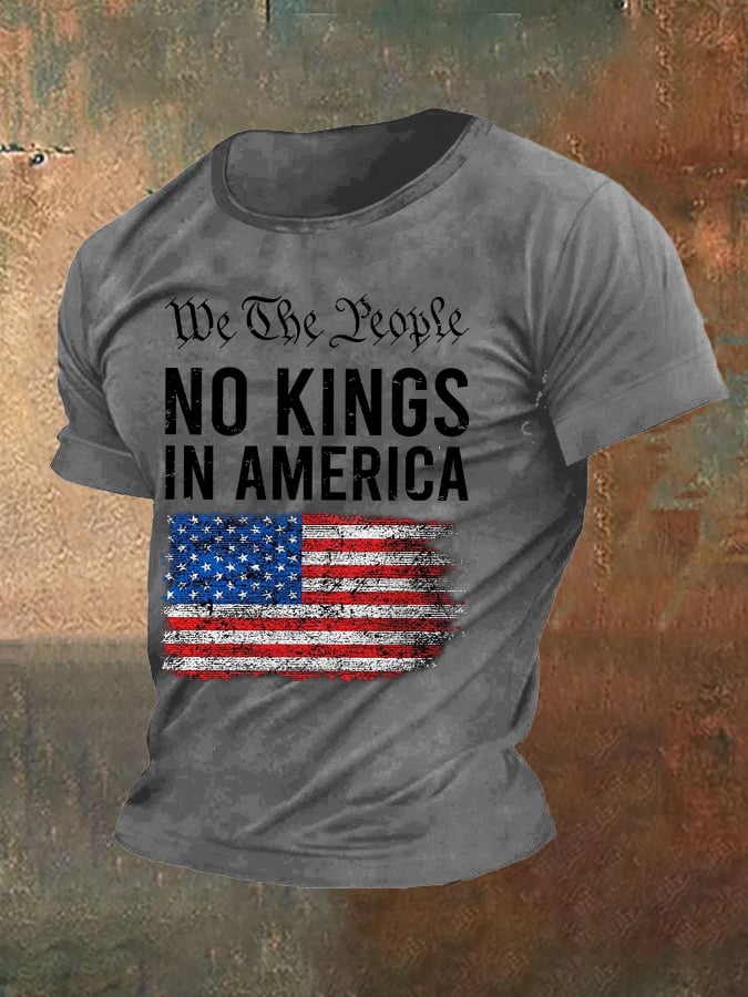 🔥Buy 3 Get 15% Off🔥Men's casual American flag-free T-shirt