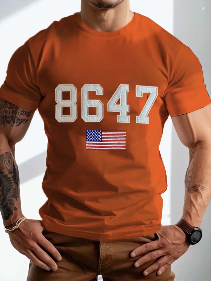 🔥Buy 3 Get 15% Off🔥Men's Retro Fdt Print Casual T-Shirt