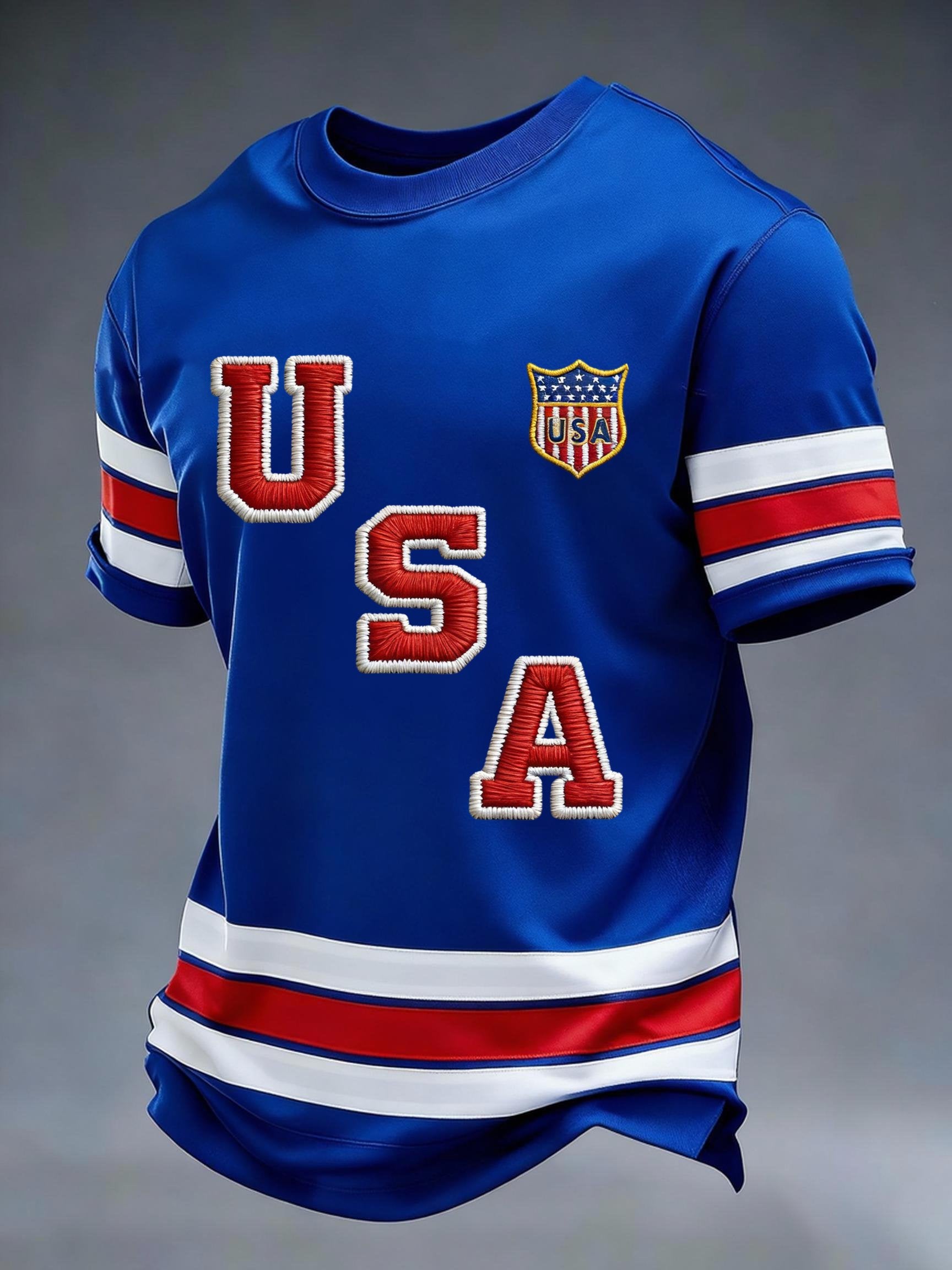 Men's USA Hockey Print Short-Sleeve T-Shirt