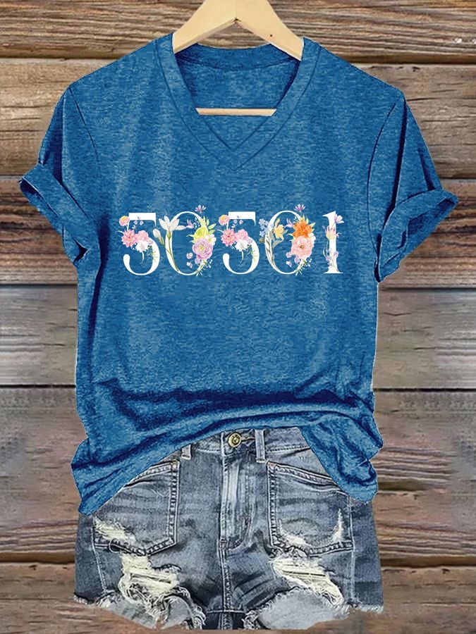 🔥Buy 3 Get 15% Off🔥Women's 50501 Print T-Shirt