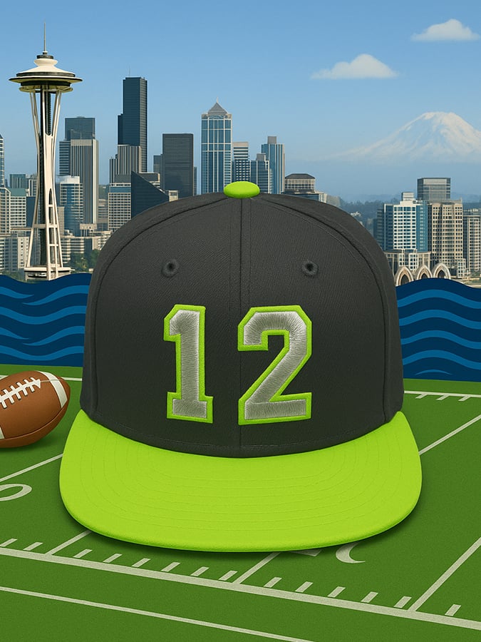 Unisex Football Print Hat