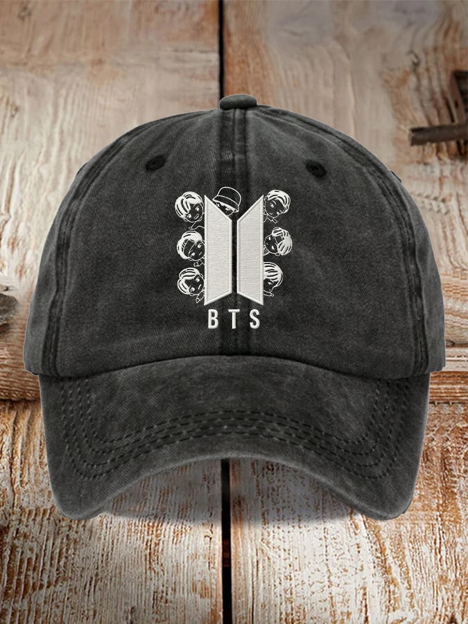 Unisex BTS Print Baseball Cap