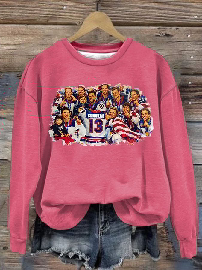 Women's Funny Character Print Sweater