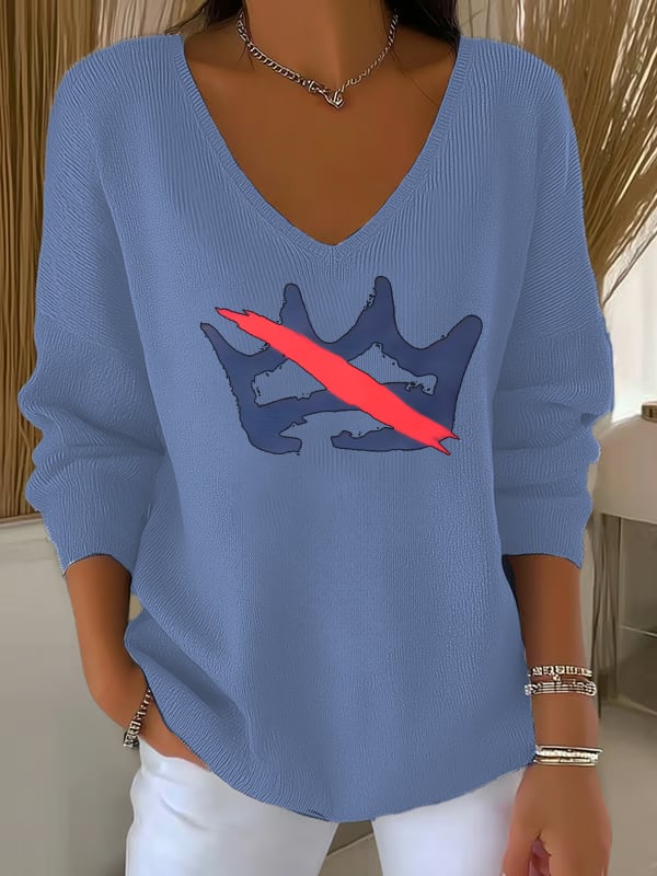 🔥Buy 3 Get 15% Off🔥Women's America has no kings print Sweatshirt