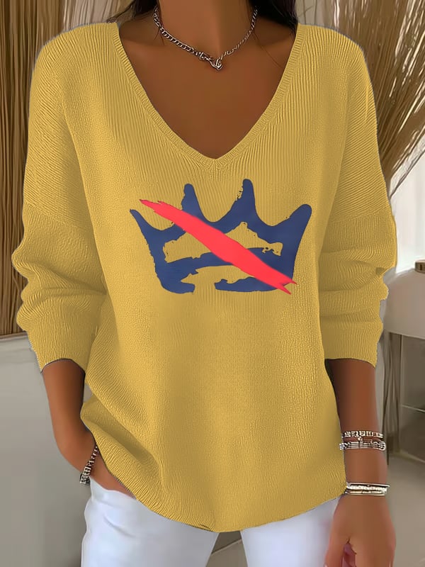 🔥Buy 3 Get 15% Off🔥Women's America has no kings print Sweatshirt