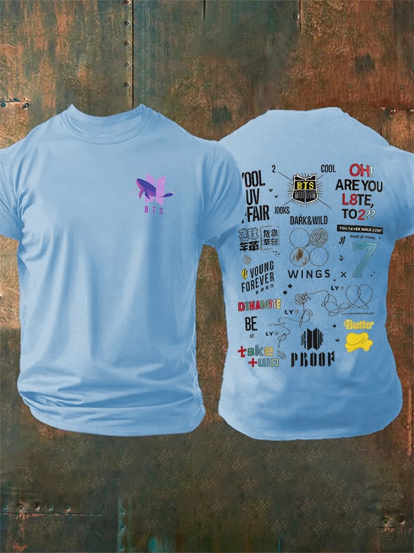 Men's BTS Print T-Shirt