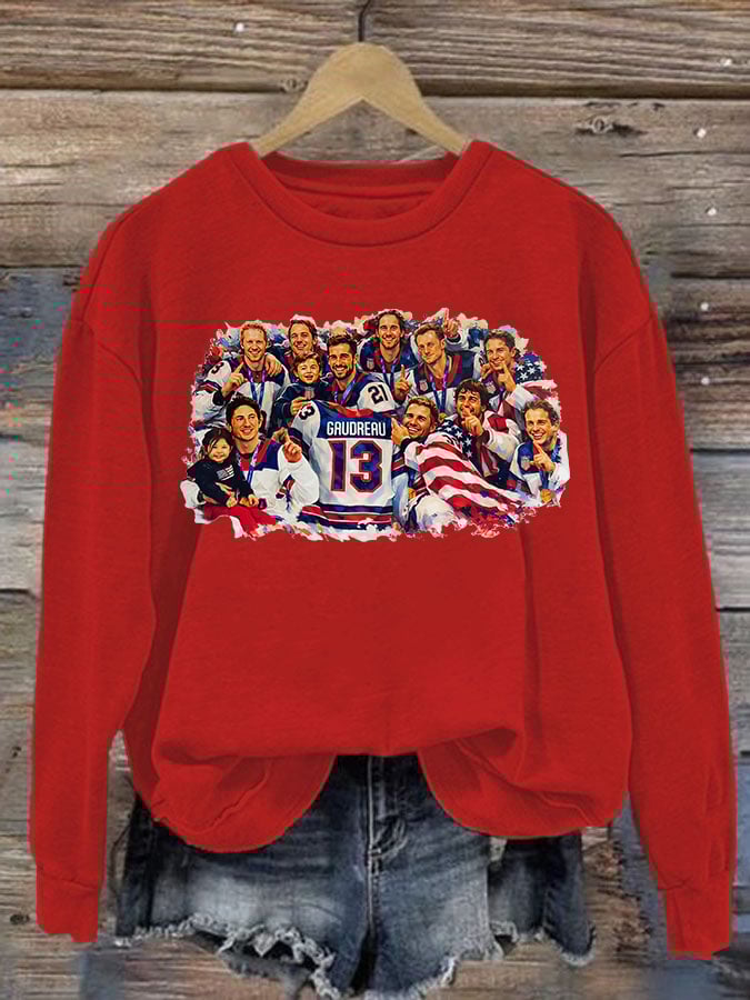 Women's Funny Character Print Sweater