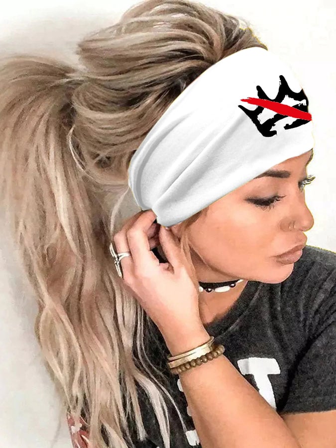 š„Buy 3 Get 15% Offš„No Kings Print Headband