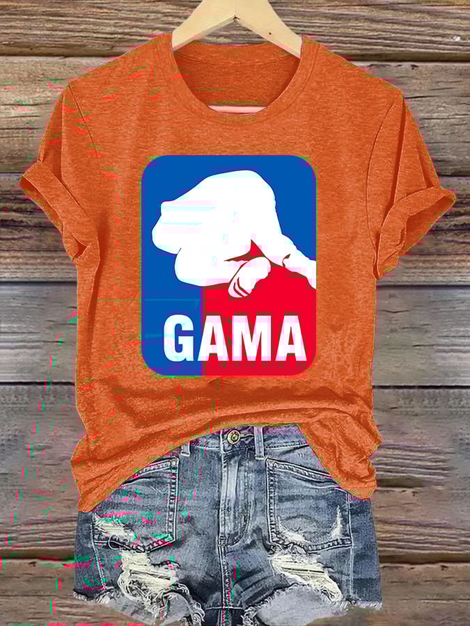 🔥Buy 3 Get 15% Off🔥Women's Loudmouth Face Plant Print T-Shirt