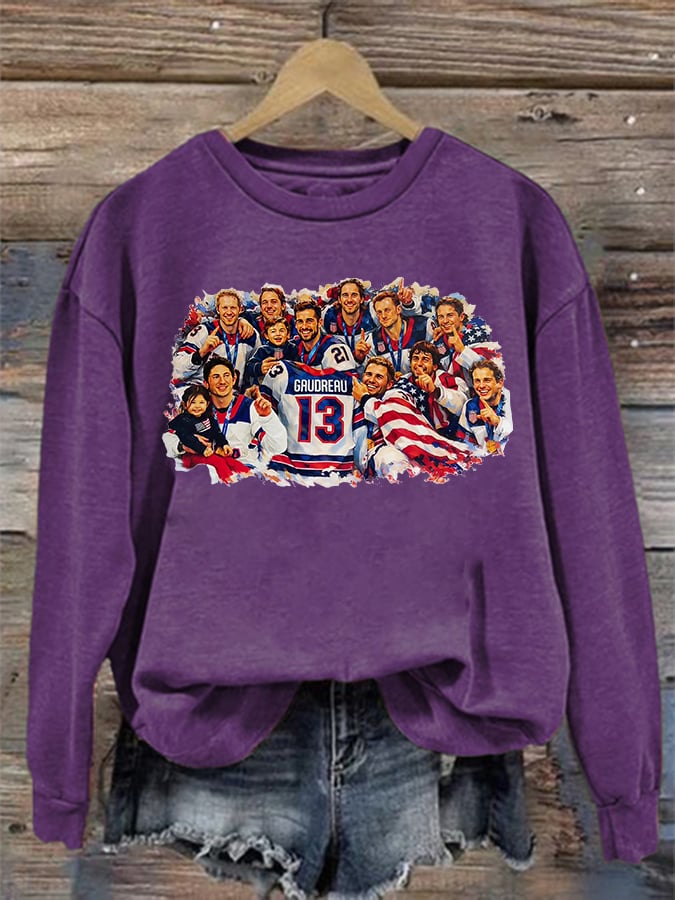 Women's Funny Character Print Sweater