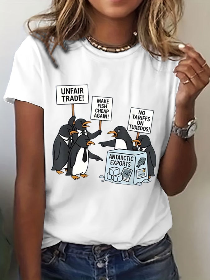 🔥Buy 3 Get 15% Off🔥Women's Hands Off Print T-Shirt