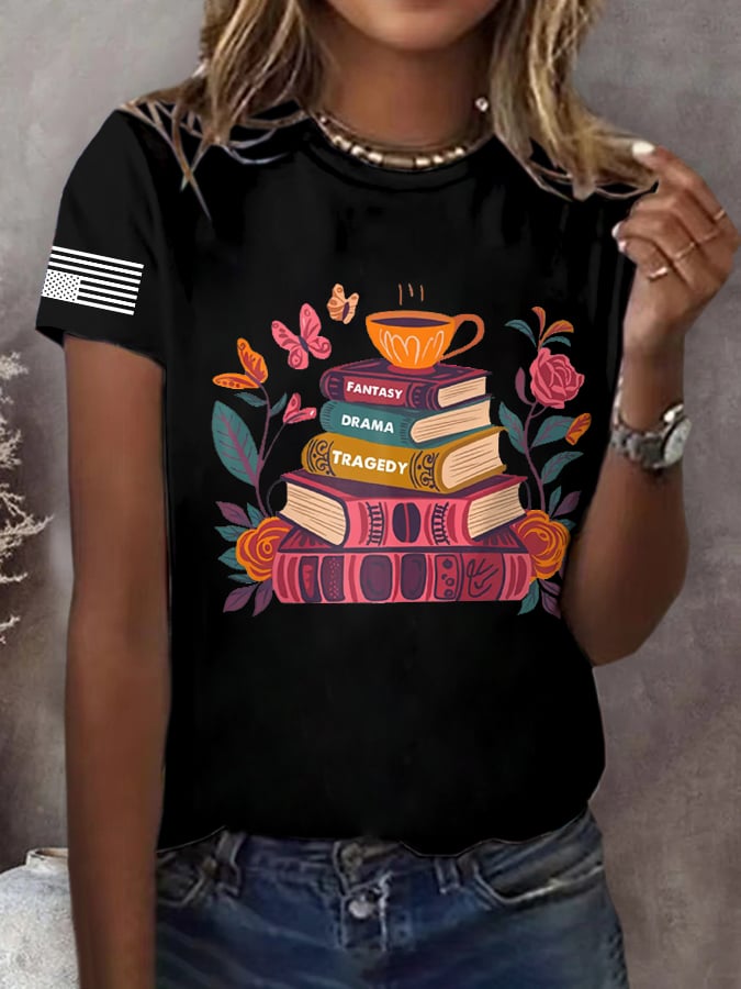 🔥Buy 3 Get 15% Off🔥Retro Fantasy Drama Tragedy Print T-Shirt