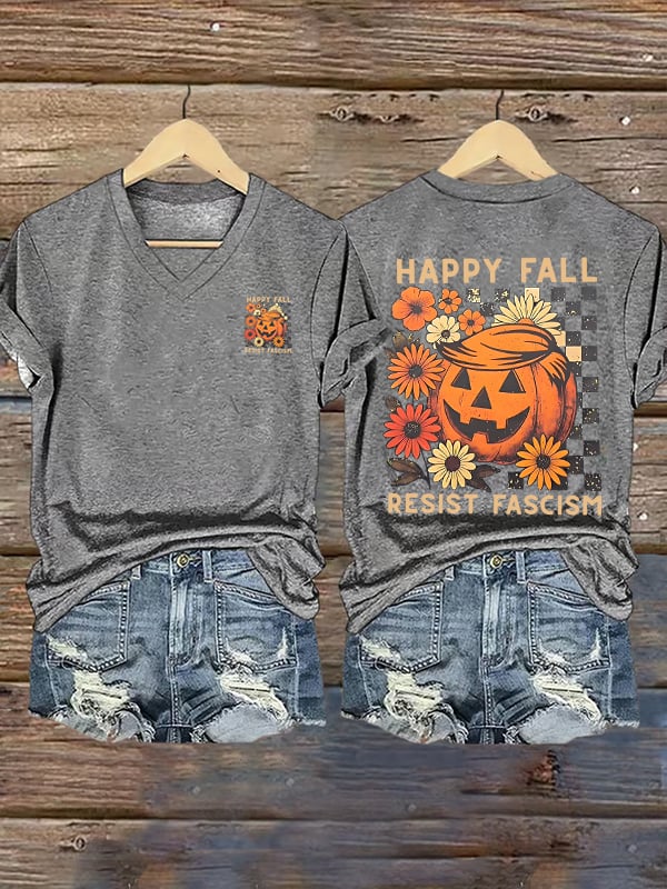 🔥Buy 3 Get 15% Off🔥Women's My Favorite Season is the Fall Print T-shirt