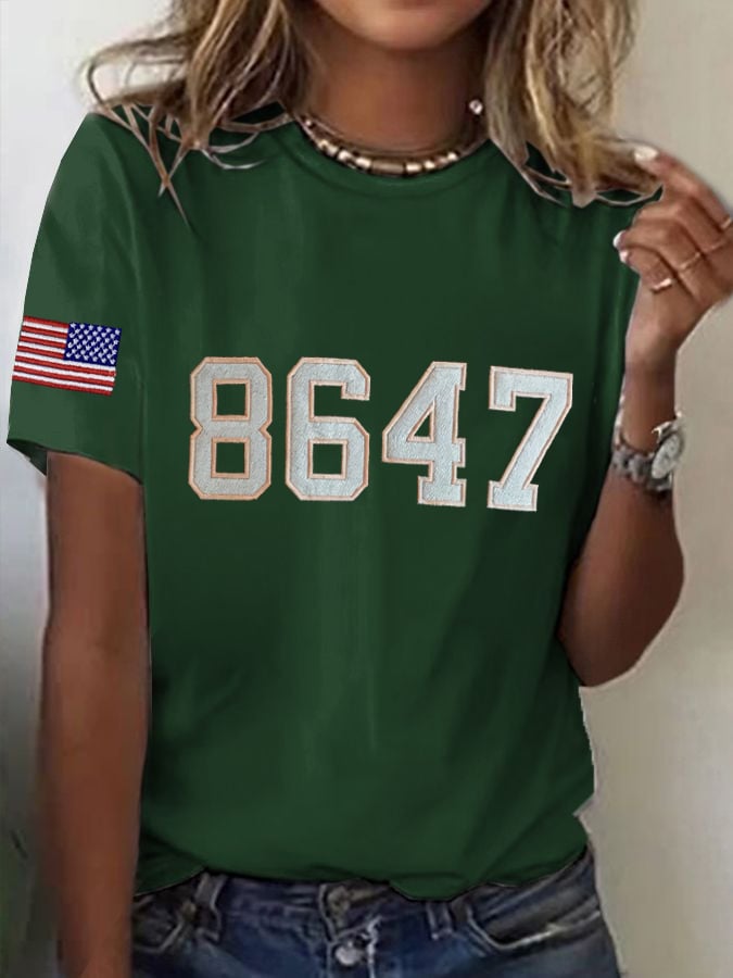 🔥Buy 3 Get 15% Off🔥Women's fdt Printed Casual T-Shirt