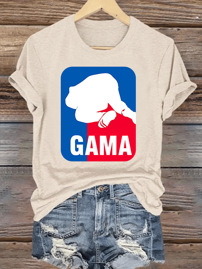 🔥Buy 3 Get 15% Off🔥Women's Loudmouth Face Plant Print T-Shirt