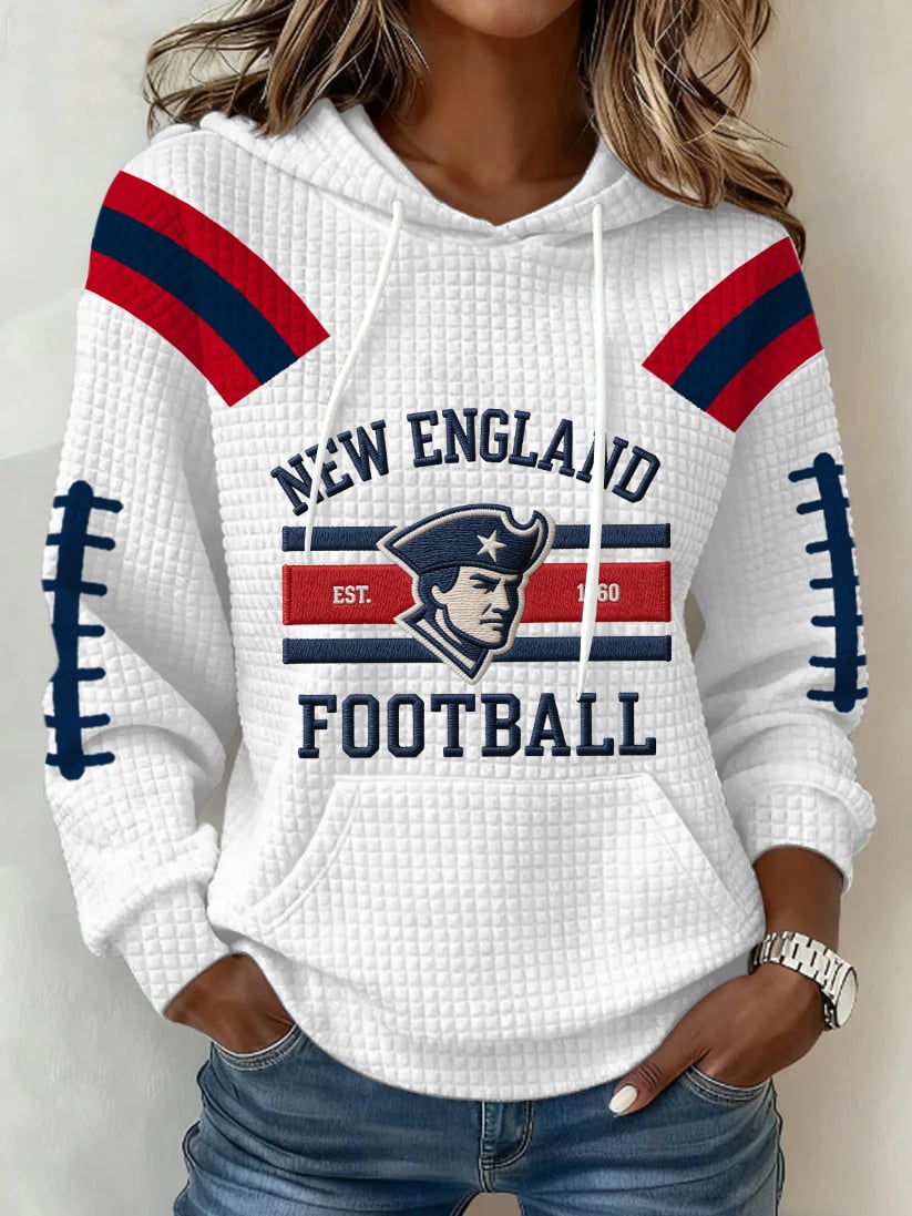 Women's Football Print Sweatshirt