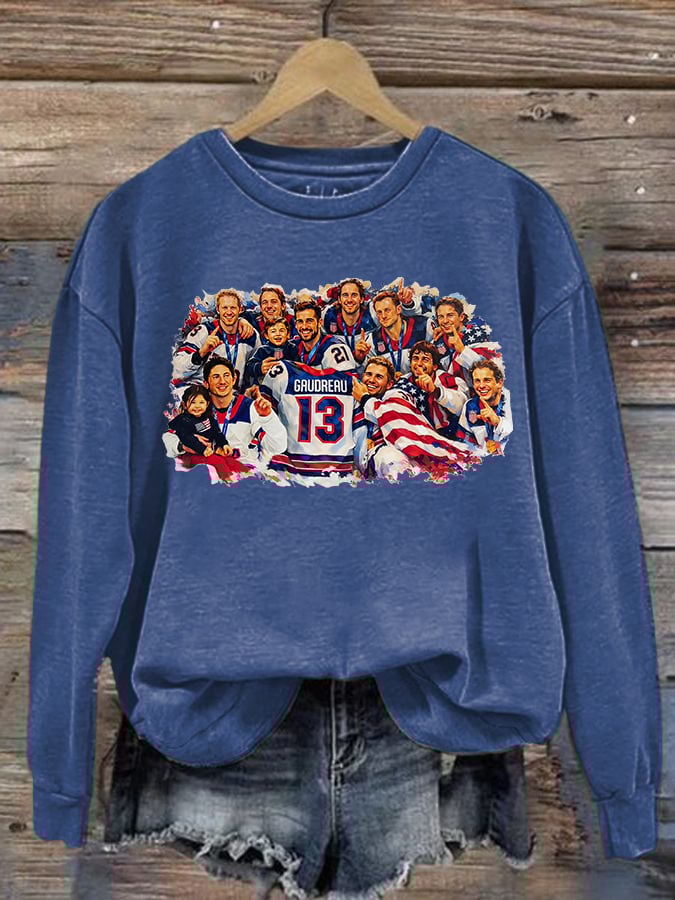 Women's Funny Character Print Sweater