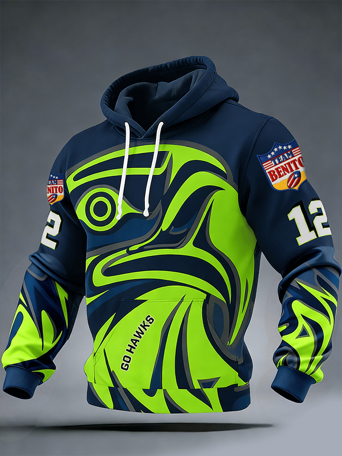 Men's Rugby Fan Hoodie