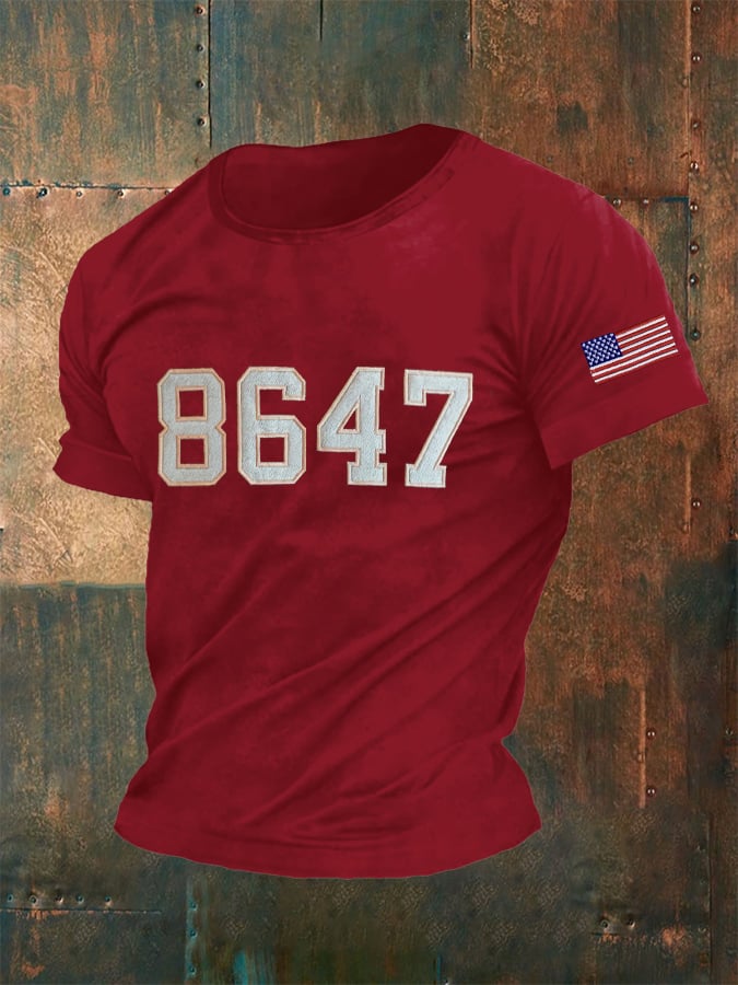 🔥Buy 3 Get 15% Off🔥Men's Retro Fdt Print Casual T-Shirt