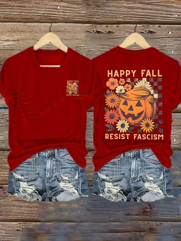 🔥Buy 3 Get 15% Off🔥Women's My Favorite Season is the Fall Print T-shirt