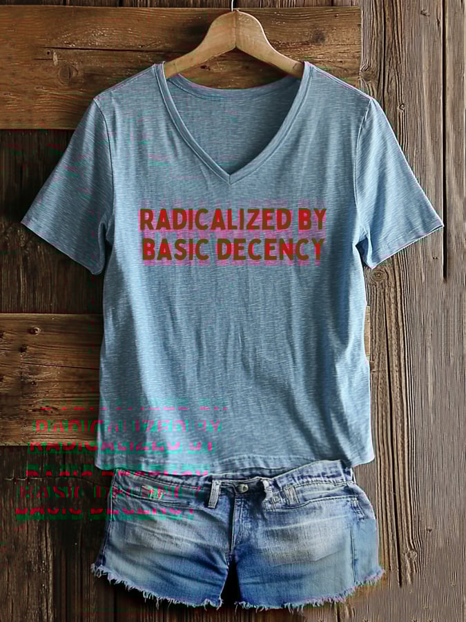 🔥Buy 3 Get 15% Off🔥Women's Casual Social Democracy Printed T-shirt