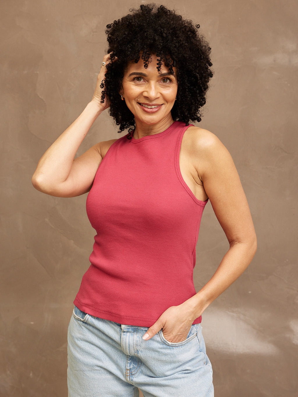 Abbey - Vest - Pink