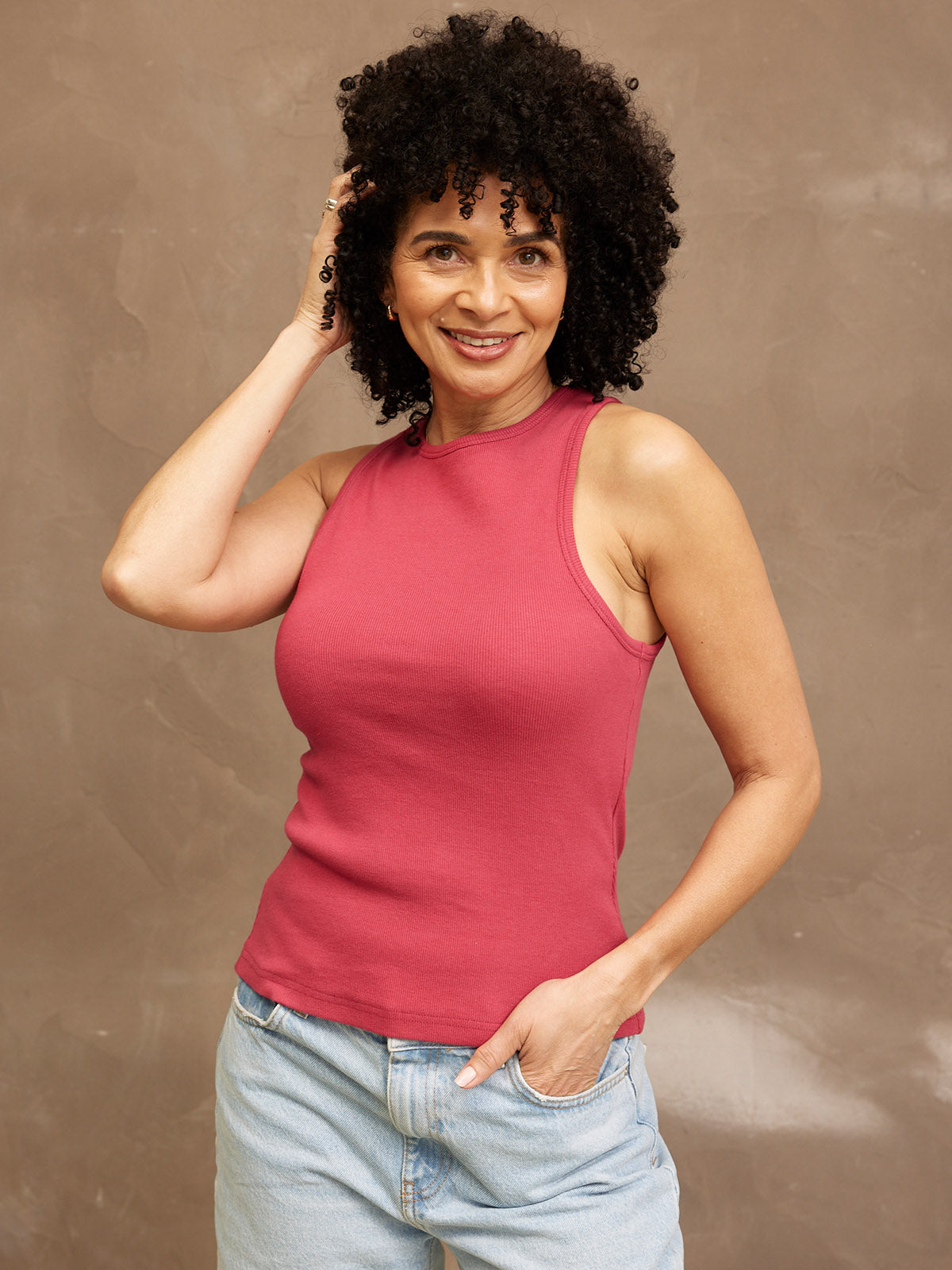 Abbey - Vest - Pink