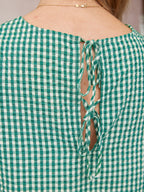 Tank Top & Trouser Bundle - Ruby & Rhianna - Green Gingham