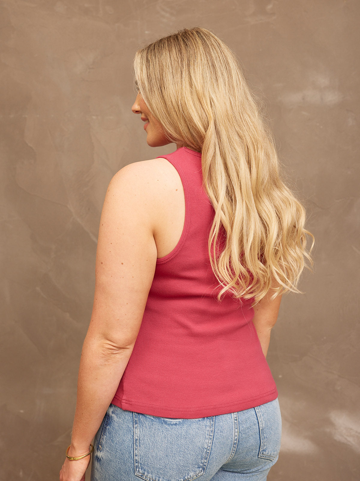 Abbey - Vest - Pink