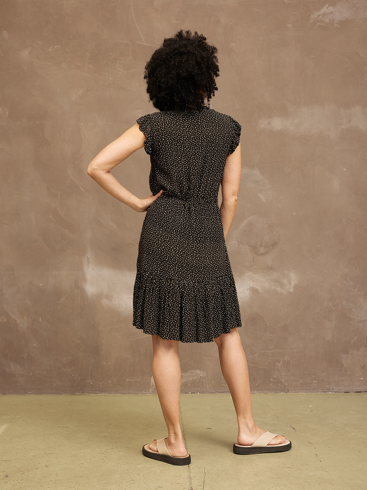 Aimee Spot Dress