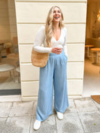 Bea Lyocell Denim Wide Leg Trouser