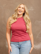 Abbey - Vest - Pink
