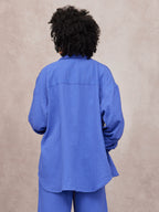 Shirt & Trouser Bundle - Deborah & Joy - Cobalt Blue