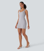 Mini Casual Sweater Tank Dress