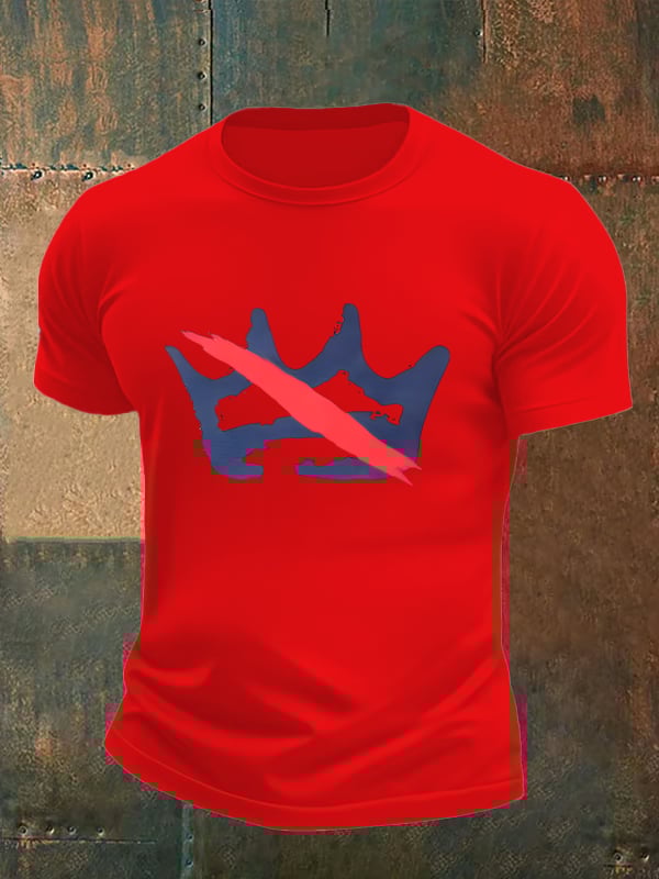 🔥Buy 3 Get 15% Off Men's America has no kings print  T-Shirt