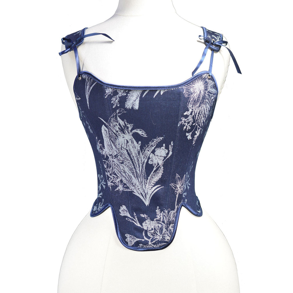 Irregular Hem Boned Vest