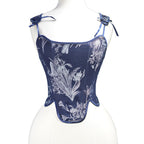 Irregular Hem Boned Vest