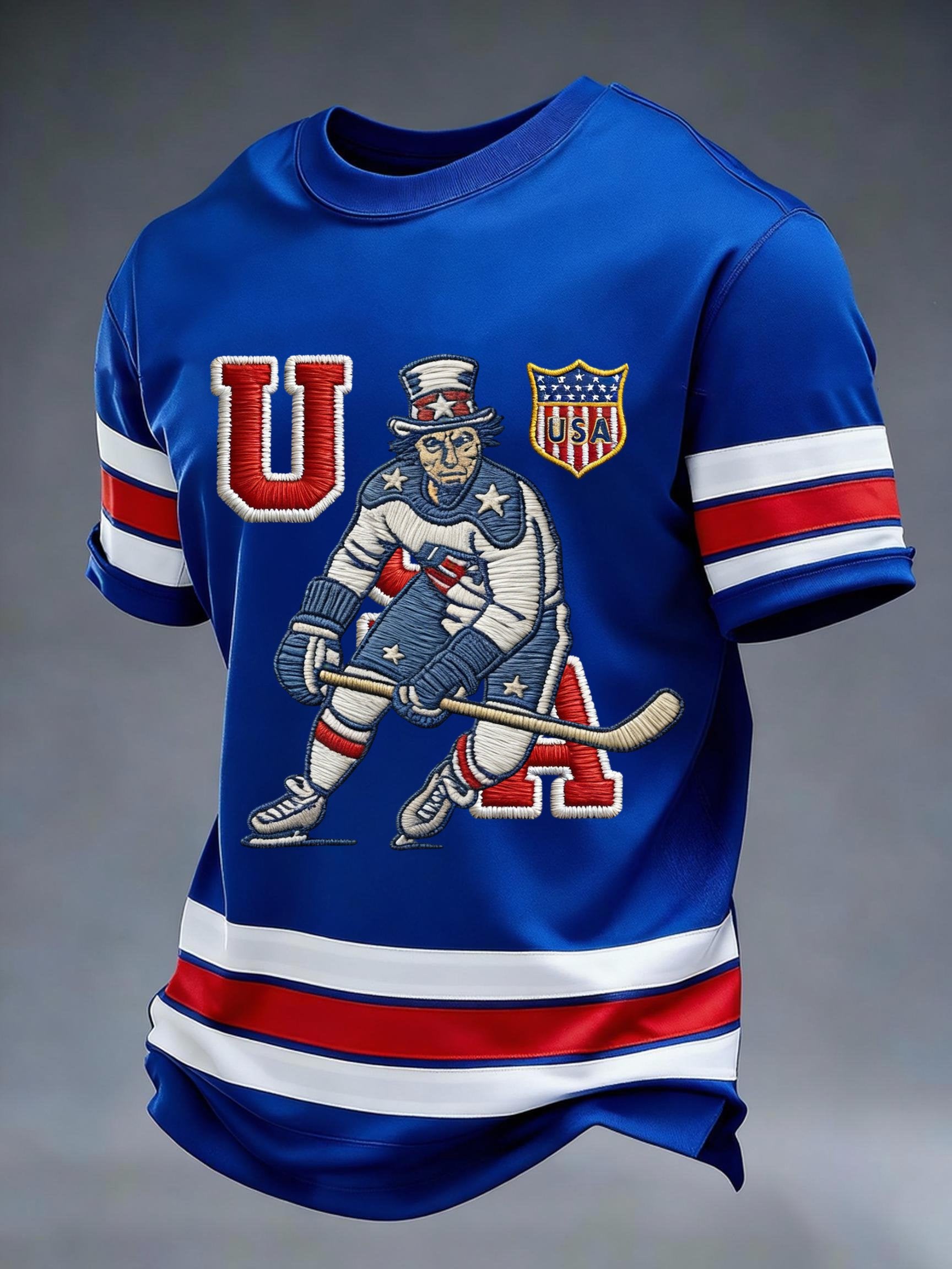 Men's USA Hockey Print Short-Sleeve T-Shirt
