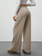High Waist Comfortable Wide Leg Casual Jogging Pants, Versatile Athletic Trousers for Relaxed Fit, Ideal for Everyday Wear